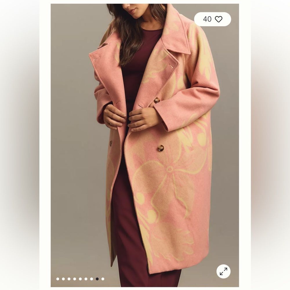 Anthropologie Cocoon Coat Jacket